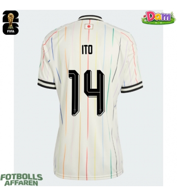 Japan Junya Ito #14 Bortatröja Kvinnor VM 2026 Kortärmad